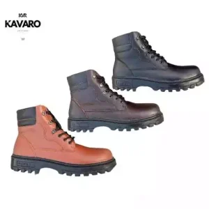 Sepatu Safety Huggie - KAVARO LEATHER